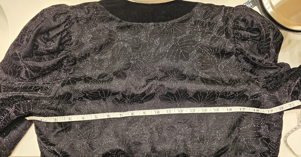 Chaqueta bolero gótica vintage Jessica McClintock para mujer, excelente estado Foto 4 de 4