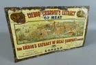 Vintage The Liebig's Extract Of Meat Company Lithographed Tin Sign  c1870