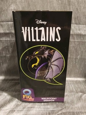 Disney 8.5'' Maleficent Dragon Q-Fig Max Elite Bridge Diorama Villains Brand New
