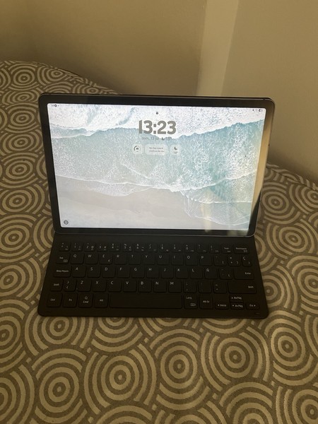 tablet samsung S9 Fe Wifi 128gb 6gb Con Teclado Del Mediamarkt