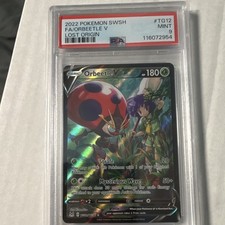 Pokemon TCG Orbeetle V TG12/TG30 Lost Origin Trainer Gallery Holo PSA 9