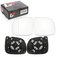 2X Seitenspiegel Glas Links Rechts Heizbar AsphäRisch Konvex FüR Audi Q7 4L 09-