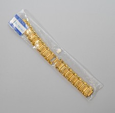 NOS Citizen Men's Gold Tone 20mm Bracelet Band 59-S0162 for Watch 4-S93649 