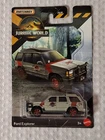 2026 Matchbox Jurassic Park World '93 Ford Explorer #04 Paint Swap Jeep Colors
