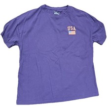Kids Cat Jack Blue USA Tshirt Large 10/12
