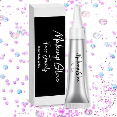 Face Makeup Glue Gum Spirit Adhesive Cosmetic Rhinestones clear 