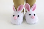Bunny Slippers Fits 18" American Girl Doll Clothing Shoes