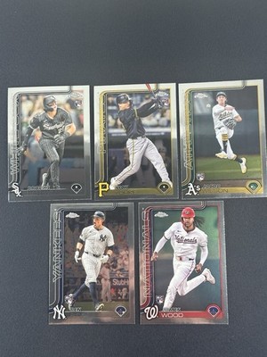 2025 Topps Chrome U-Pick (Complete Your Set) 1-150