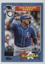 2022 Series 2 1987 Topps All-Star Baseball Blue Salvador Perez #87AS-32 1i3j