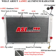 4ROW RADIATOR FITS 1982~92 CHEVY P20 P30 CAMARO Z28 RS PONTIAC FIREBIRD FORMULA