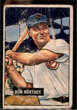 1951 Bowman #70 Ron Northey - set filler (sku:2660)