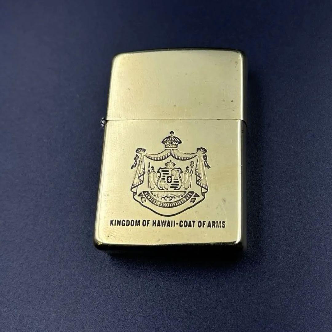 zippoライターKINGDOM OF HAWAII COAT OF ARMS