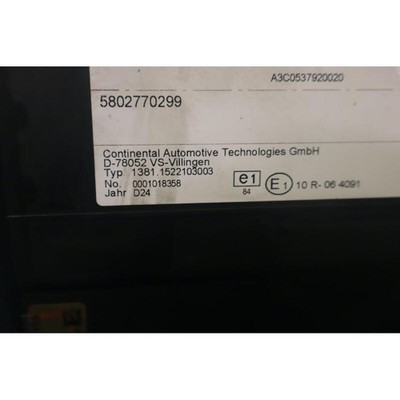 instrumentenblende IVECO FIAT OM STRALIS 07 12
