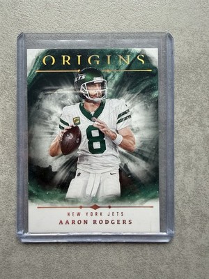 Aaron Rodgers New York Jets Panini Origins NFL American Football 2024