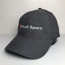 Audi Sport Baseball Cap Hat OS Adult Unisex Adjustable Gray