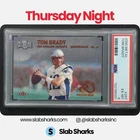 2000 FLEER METAL #267 TOM BRADY RC ROOKIE PSA 6
