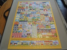 Cobble Hill 500 Piece Puzzle Home Sweet Home Complete Poster Bigger Pieces