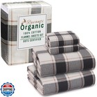 RUVANTI Flannel Sheets Queen Size - GOTS Certified 100% Organic Cotton, 4 Pie