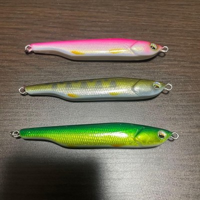 Endo Craft Sakura Hana 40g Lure Set of 3, Green, Excellent Condition