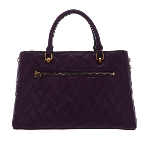GUESS bolso Gracelynn Girlfriend Satchel Plum - Imagen 3 de 5