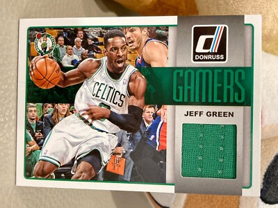 NBA 2014-15 Panini Basketball Donruss Gamers Jersey Boston