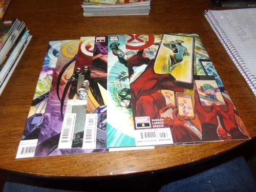 X-men 6,7,8,9,10,11 2022 near mint Marvel comic lot
