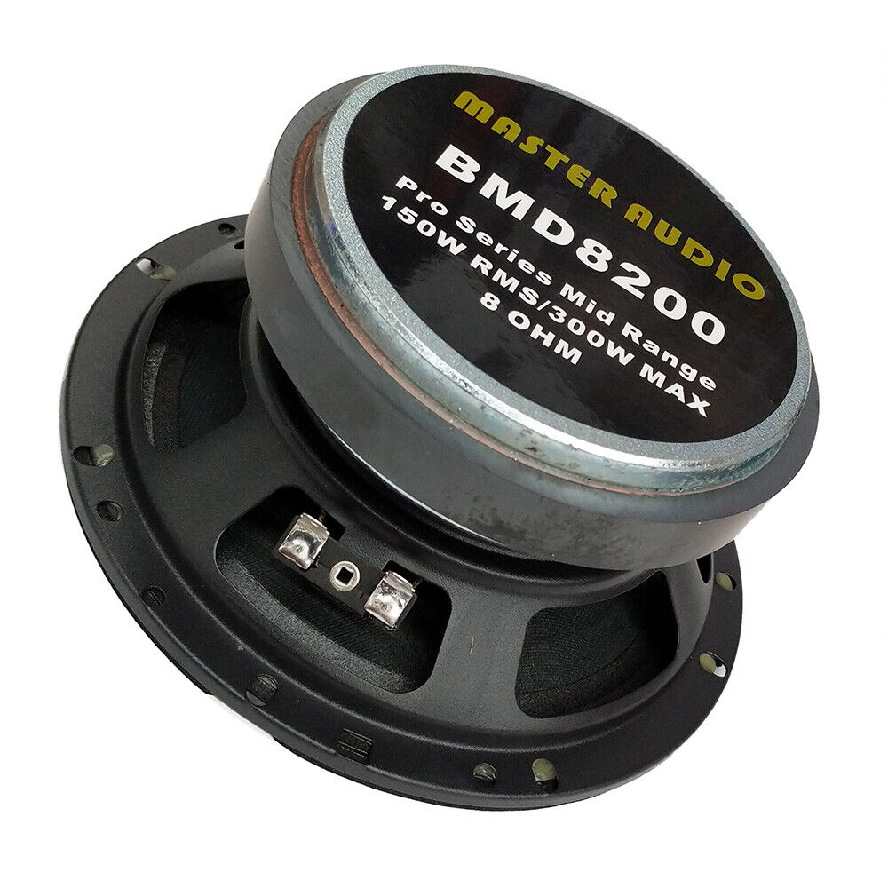 Verleiding Morse code Roestig Master Audio BMD8200 6.5" Midrange 150 Watt RMS 8-ohm Speaker 150Hz - 8kHz 100dB | eBay Verleiding Morse code Roestig Master Audio BMD8200 6.5" Midrange 150 Watt RMS 8-ohm Speaker 150Hz - 8kHz 100dB | eBay