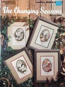 All through the house Charted for cross stitch Leisure Arts leaflet 189
