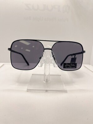 Sean John SJS3017CE Black Metal Aviator Unisex Sunglasses 54-15-145