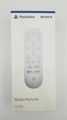 Sony Playstation 5 Media Remote PS5 White | eBay