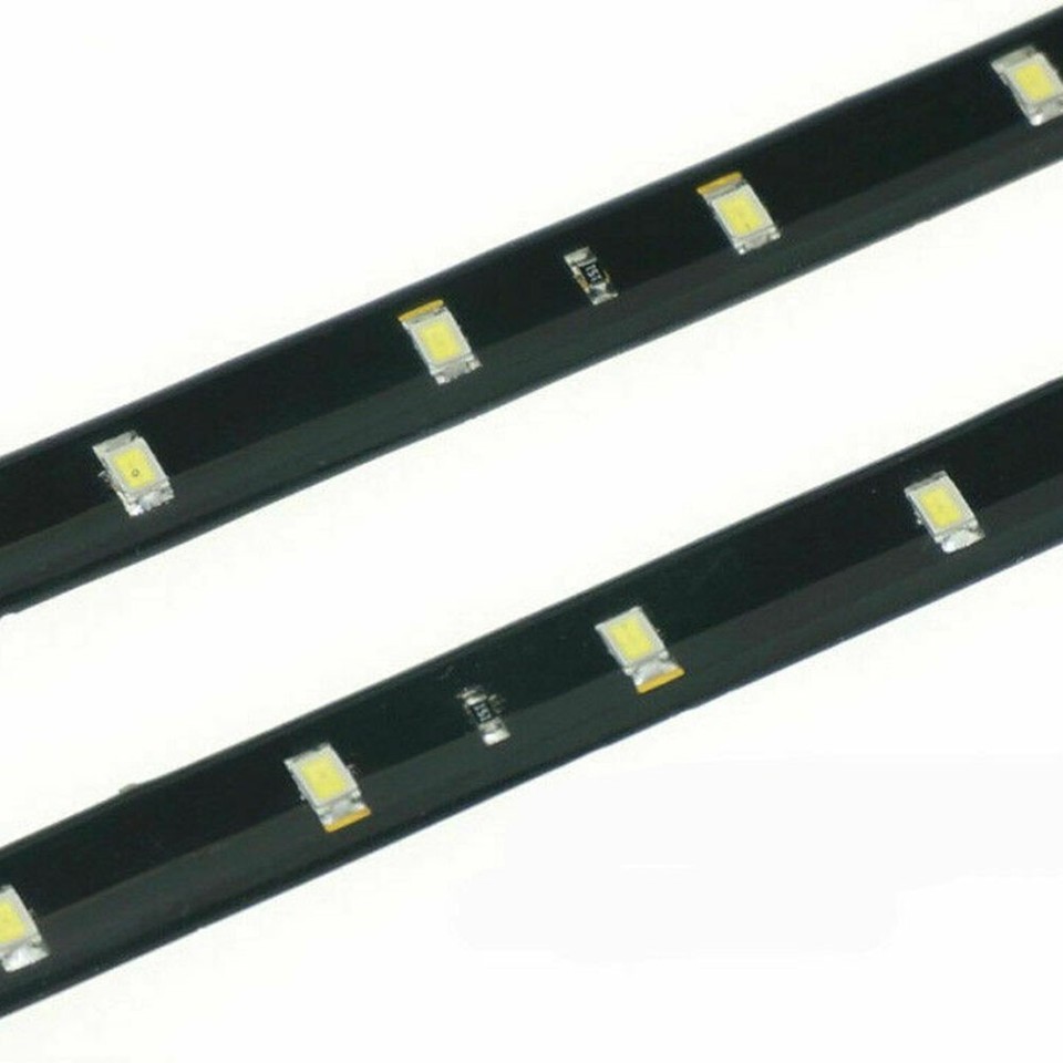 30cm Boat LED Bow Lighting RED & GREEN Navigation Light Kayak Marine