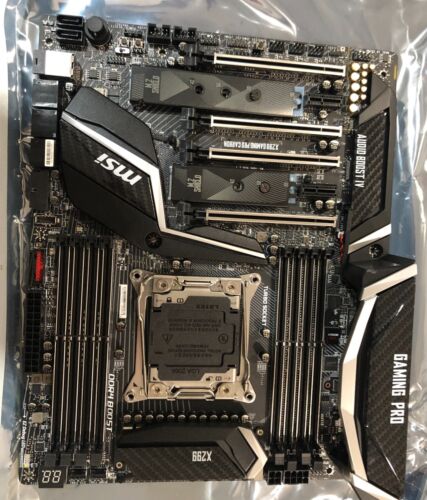 MSI X299 GAMING PRO CARBON DDR4 Intel LGA2066 128GB ATX - Picture 3 of 13