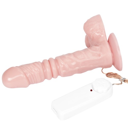 VIBRATORE FALLO DILDO VAGINALE REALISTICO PER DONNA IN SILICONE CON VENTOSA TOYS - Foto 3 di 9