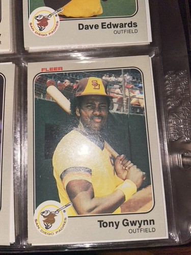 1983 FLEER BASEBALL COMPLETE SET 660 CARDS GWYNN RC BOGGS SANDBERG RC IN BINDER - Picture 4 of 6