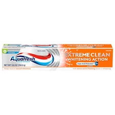 Extreme Clean Whitening Action Fluoride Toothpaste for Cavity Protection, Sugar 