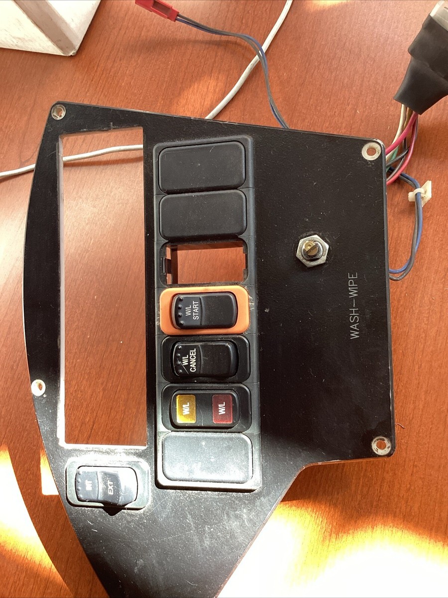 Bluebird School Bus Dash 8 way light switches | eBay