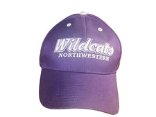 Vintage 1990's Northwestern  Wildcats Cap Hat 