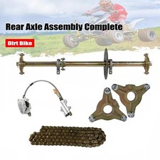 Rear Axle Assembly Complete Brake Cylinder Sprocket Hub Set For Go Kart Quad ATV