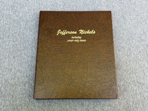 Dansco 8114 Jefferson Nickel Album 1938-1984 Complete w/ Proof Issues