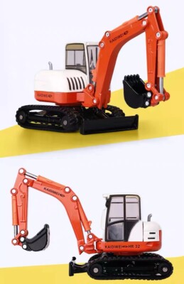 KDW 1:50 Scale Crawler Excavator Truck 360 degree rotation Alloy Diecast Car