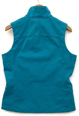 ST Patagonia Adze Vest Womens Medium Teal M Stretch Shell Jacket