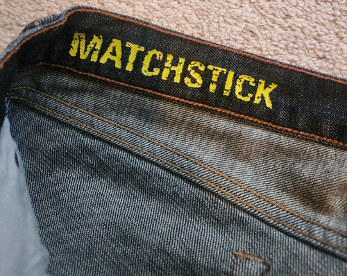 WOMENS 27 reg J. CREW MATCHSTICK STRETCH BLUE JEANS DENIM LOWRISE 5 POCKET EUC - Picture 3 of 6