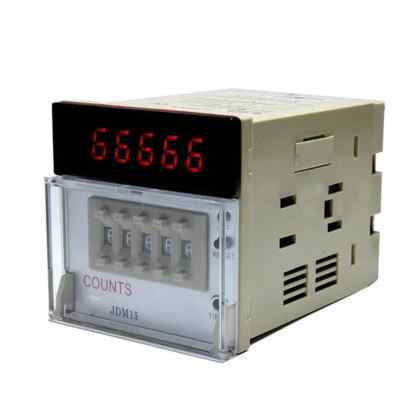 Digital Counter COUNTS DHC JDM15 5-digit Addition, Subtraction Counter Reset