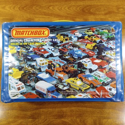 MATCHBOX キャリーケース 1981 Matchbox Vintage Official Collector's Carry Case 24 Car