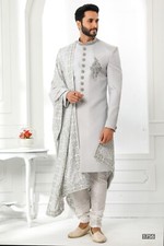 Indian Mens Wedding Wear Traditional Embroidered Groom Wear Sherwani From India