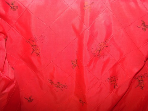 Vintage WOOLRICH Hunting JACKET COAT Size 42 Men's Red / Black PLAID Wool - Picture 7 of 12