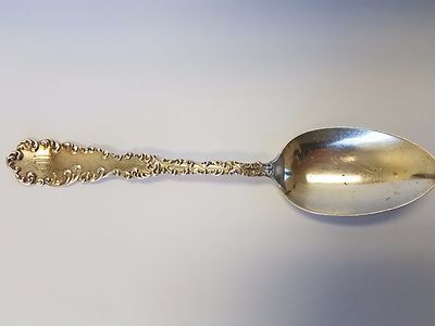 ANTIQUE GORHAM STERLING DOMESTIC PATTERN 7/" FORK MONOGRAM GOOD CONDITION 40g