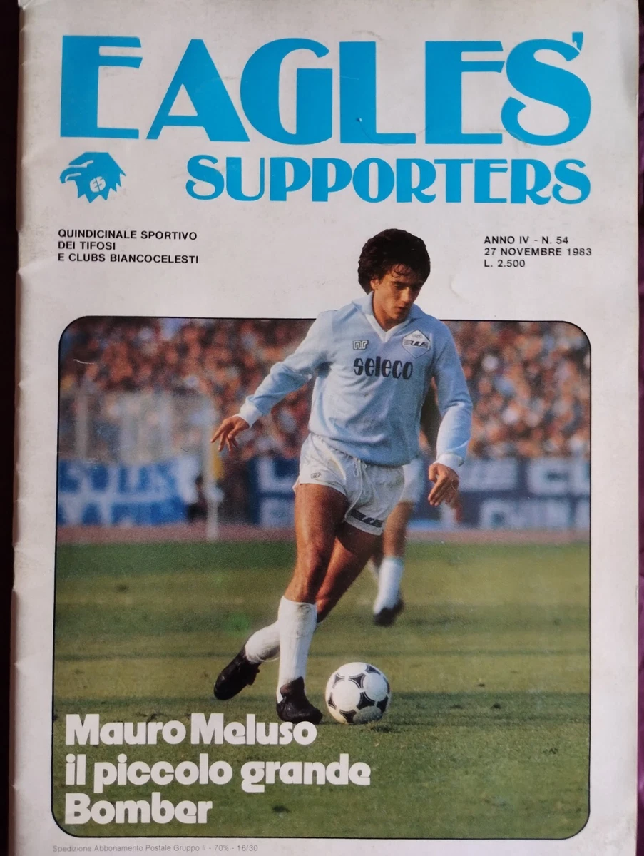 Écharpe Eagles Ultras Lazio Années 80 - Occasion, Avec 3 Stickers Offerts