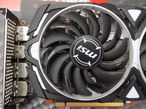 MSI ARMOR AMD Radeon RX 6600 8GB GDDR6 Graphics Card - Afbeelding 3 van 8