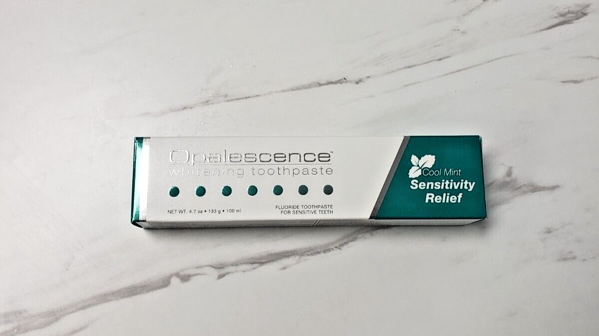 New Opalescence Toothpaste 4.7oz for Sensitive Teeth & Whitening Cool